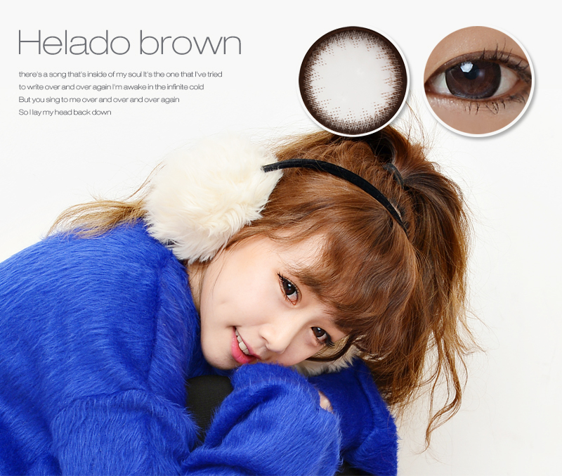 belmore Helado Brown Contact Lenses
