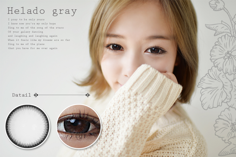 belmore Helado  Gray Contact Lenses