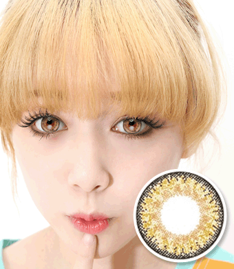 icontact Cherie  Brown Contact Lenses