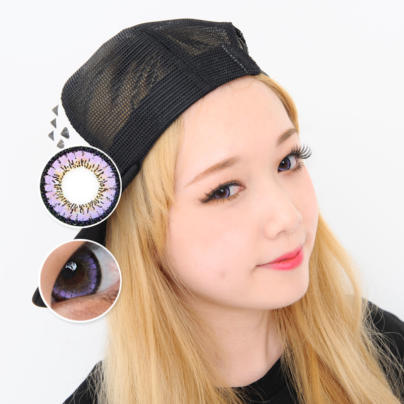 [16mm ]  Fairy Kirei  Violet Contact Lenses