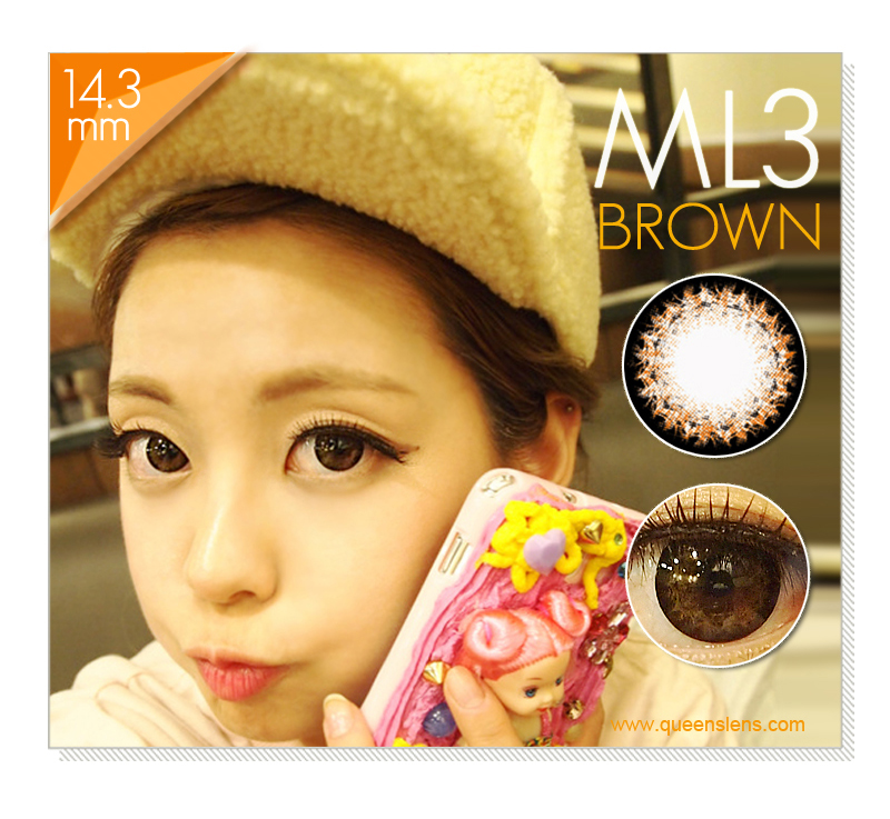 Dueba ML3 Brown Contact Lenses /246