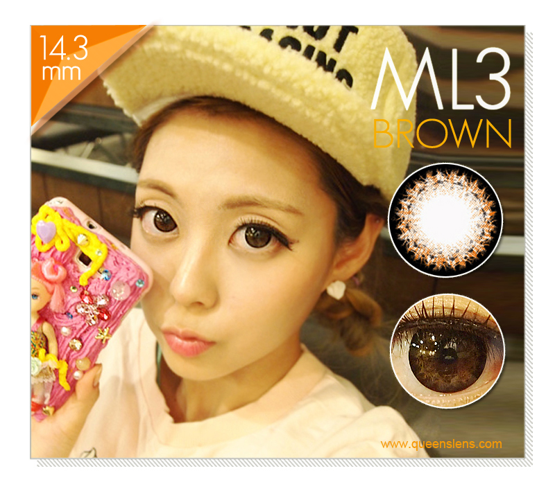 Dueba ML3 Brown Contact Lenses /246