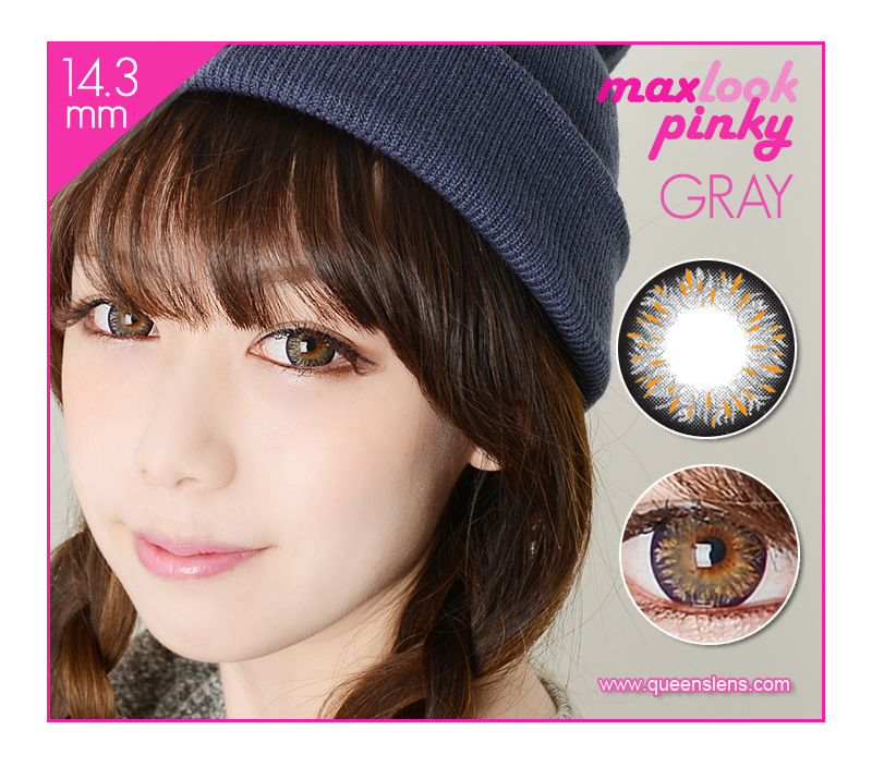 Maxlook Pinky Gray Contact Lenses /254