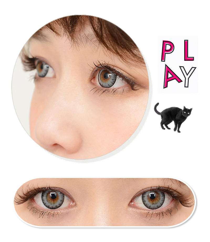 I contact Diamond  Gray contact lenses/284