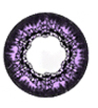 Vassen TA64 Violet colored contact lenses 15mm