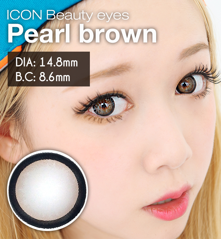 ICK Pearl  A Brown /066 contacts