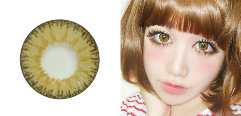 Dueba /JG27  barbie brown/14.5mm / 1119 contacts 