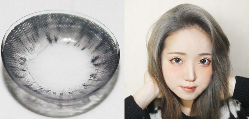 Avril (A132) Gray contacts,Cheap colored contacts