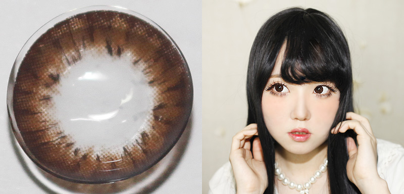 Avril (A132) Choco contacts,Cheap colored contacts
