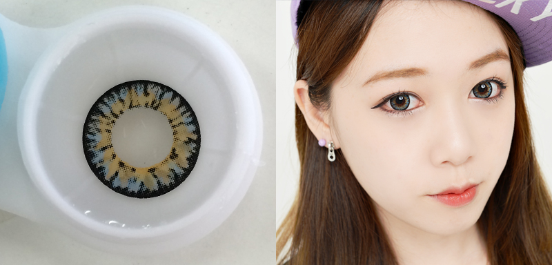 [16mm ] Ic4 Super Pinky  Gray  /629,contacts 