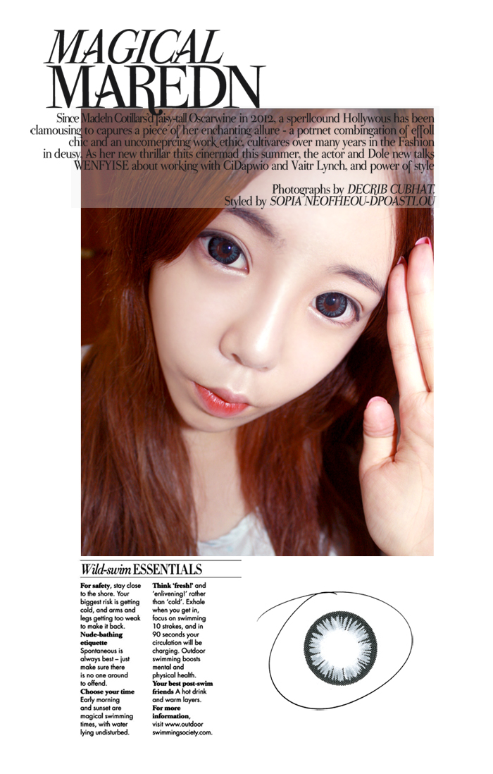 Dueba AURORA Gray Contact Lenses