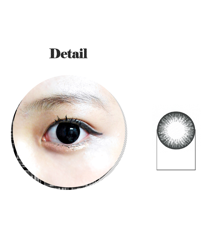 Dueba AM77 Black Contact Lenses