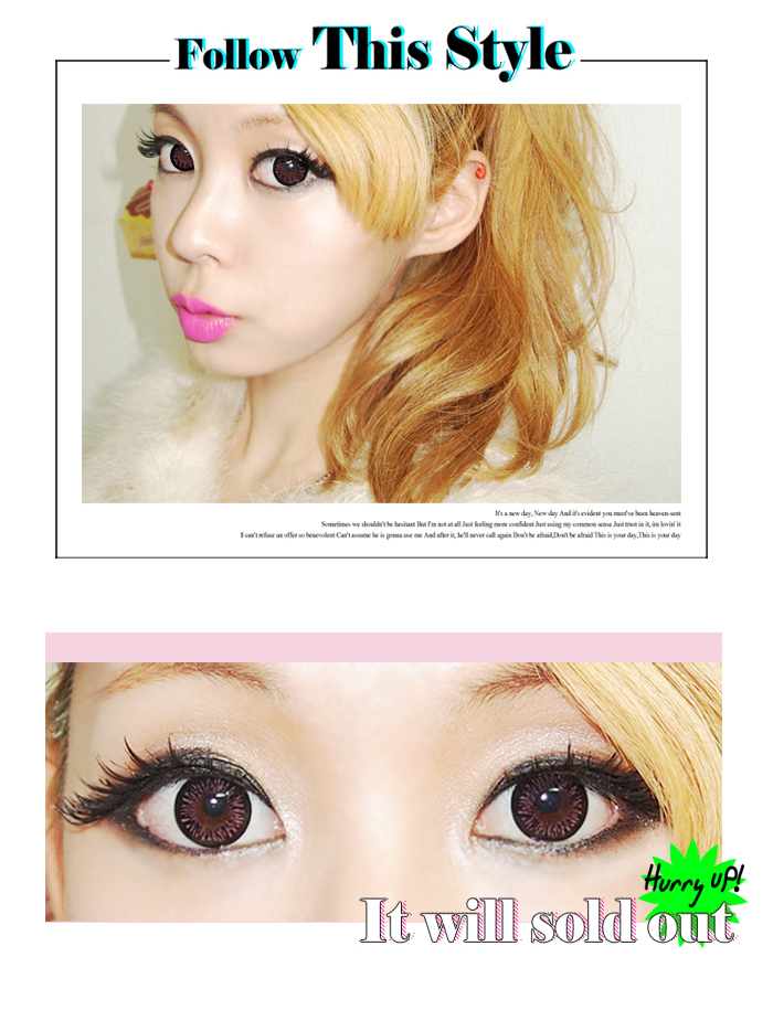 ADS Pink Contact Lenses