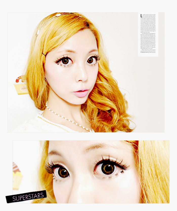 B400 Brown Contact Lenses