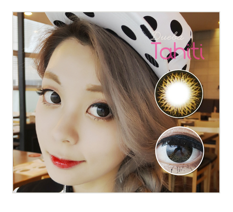 DUEBA社,デカ目カラコン 