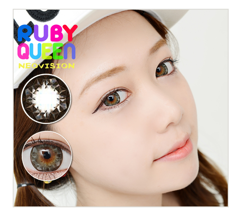 Neo vision Rubyqueen Gray Contact Lenses